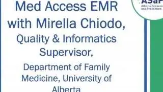 Med Access EMR - Producing a List of Patients by Provider for the Chart Review