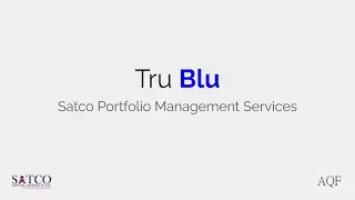 Satco Capital Tru Blu Portfolio Launch | A New Rules-Based Approach to Investing in Blue Chips