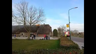 Grote brand Lopik Rietenkap 14 maart 2022