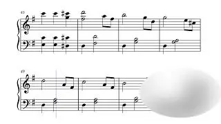 Beethoven Egmont Overture (Easy Piano Solo) sheet music, Noten, partitura, spartiti, 楽譜, 乐谱