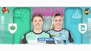 MLSW vs BRHW WBBL 2024 30th Match Prediction|Melbourne Stars Women vs Brisbane Heat Women #bbl2024