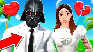MA COPINE SE MARIE avec DARK VADOR !! Elle me quitte ?! (Fortnite Saison 3)