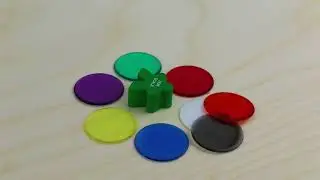Wink (22mm)  - Board Game Pieces from The Game Crafter