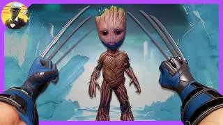 Becoming WOLVERINE in Virtual Reality! - Marvel Powers United VR Funny Moments