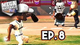 Super Mega Baseball Season Mode: Part 8 - Dominant Pitching! [New Strikeout Pitch] (PS4)
