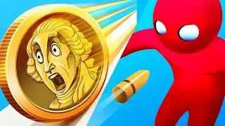 Coin Rush Vs Bullet Rush Mod Apk Android Gameplay Video #coinrush #bulletrush #iosgames #3dgames