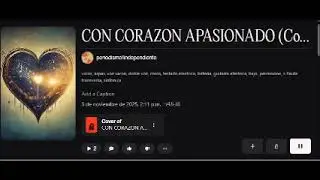 CON CORAZON APASIONADO REMIX