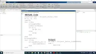 Project Euler in MATLAB Problem 2: Fibonacci sequence whose values do not exceed four million