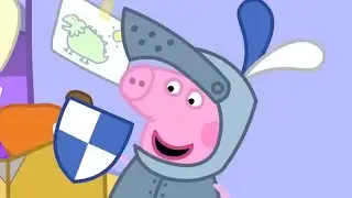 Peppa Pig Becomes a Knight 🐷🛡 Peppa Pig Official Channel Family Kids Cartoons - Peppa Pig Tales