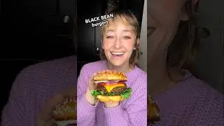 Day 5 of the 31 Day Vegetarian Challenge: Black Bean Burgers! 🍔