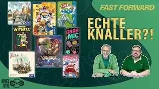 Fast Forward - kurze Brettspiel Tests mit Rising Cultures - Witnerss - Umami - Kilia