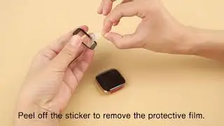 Bubbles? Video Guide for 3D Full Coverage Screen Protector to Versa 2