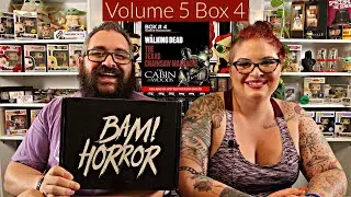 BAM! Horror Volume 5 Box 4 Autograph Mystery Subscription Box April 2020
