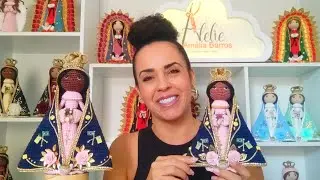Bordado dos Olhinhos - Nossa Senhora Aparecida Slim