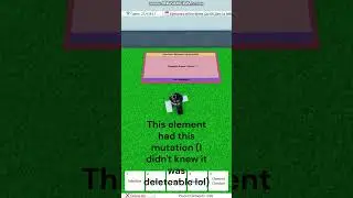Infinite Craft AI 'Unique' Mutations Roblox (Sorry for no sound) #roblox #robloxgames
