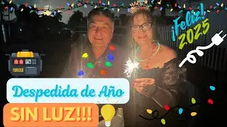 Asi celebramos la despedida de año en Puerto Rico, con todo y apagon!!! (Dic 31 2024)