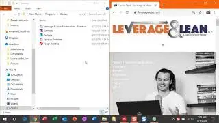 Move Website Shortcuts to Startup Folder [Quick Win!!!]