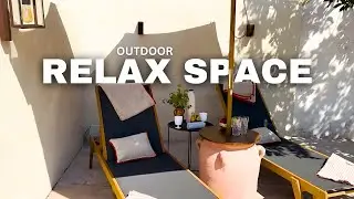 WE ARE FINALLY Finishing the Relax Area: Creating an Outdoor Spa Space