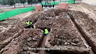 UNDER CONSTRUCTION SITE // HHH DESIGN STUDIO // BUILD YOUR DREAMS // CONTACT WITH US : 0321-7500253