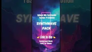 💫 80s Fashion Synthwave For Promo Videos ! #musicforvideo #synthwave #musicforcreators