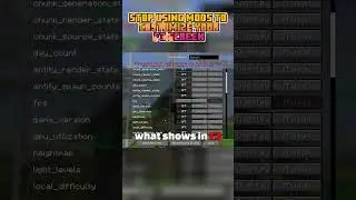 Как настроить экран F3 в Minecraft (показывать только FPS и координаты)