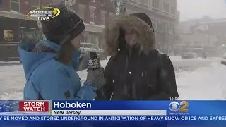 Talking With Commuters At Hoboken Terminal