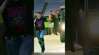 Сэмми Гевару сбивает гольф-кар #aew