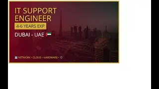 IT SUPPORT ENGINEER JOB IN DUBAI | HAS LAW FIRM