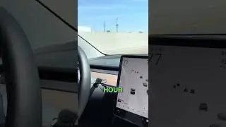 Quickly Reduce Speed to the Speed Limit with Traffic Aware Cruise Control #tesla