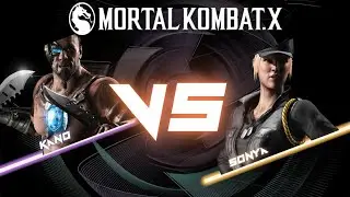 Mortal Kombat X - Kano vs Sonya (Very Hard)