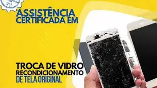 TROCA DE VIDRO TABLET SAMSUNG T285 TAB A6 - RECONDICIONAMENTO DE TELA ORIGINAL