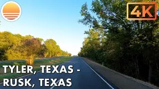 Tyler, Texas to Rusk, Texas! Drive with me on a Texas highway!