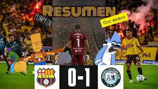 BARCELONA 0-1 GUAYAQUIL CITY  | NOCHE AMARILLA 2026 | PUMPKIN RESUMEN