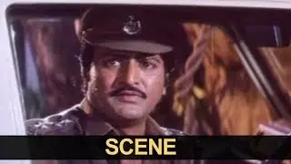 Mohan Babu Chasing Villain Comedy Scene - Allari Police Movie Scenes - Maala Sri, Aamani - SVV
