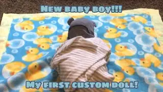 My first custom doll! || baby boy || Coca Cola koalas nursery