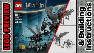 PREVIEW: 76458, LEGO HARRY POTTER, Thestral Family & Building Instructions! LEGO 2025