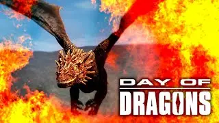 Playing as a dragon in Day of Dragons! Flamestalker gameplay