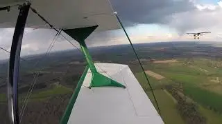 Little playtime out of Barton Ashes 8th April 2022, Renegade Spirit and Rob in his Kitfox