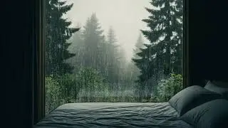 Rainy Cabin Night | Serene Sounds for Rest & Meditation