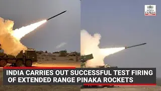 India carries out series of successful test firing of extended range Pinaka rocket system