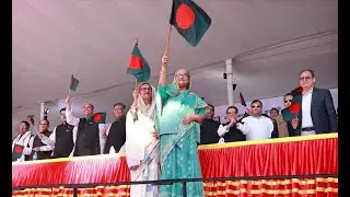Election Campaign Energizes as Prime Minister Sheikh Hasina Visits Sylhet