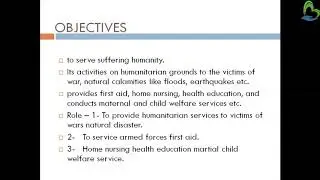 KNOWLEDGE NURSING | INTERNATIONAL RED CROSS