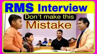 Mistakes in Rms and UP Sainik School Interview | Rashtriya Military school interview | PD Classes