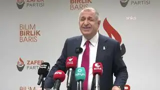 Zafer Partisi Genel Başkanı Ümit Özdağ açıklama yapıyor / Ankara #Canlı