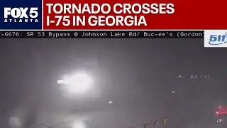Possible tornado cross I-75 in Gordon County | FOX 5 News
