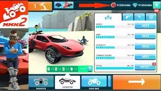 MMX Hill Dash 2 Mod + HD Game play (Unlimited Everything)