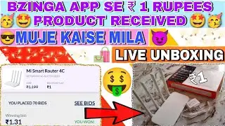 😎 BZINGA APP ₹1 PRODUCT RECEIVED 💥 BZINGA FREE PRODUCT UNBOXING 🛍️ FREE SHOPPING LOOT #ftamantech
