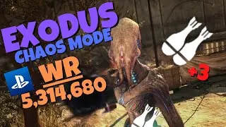 Exodus Chaos Mode Solo World Record (5,314,680) (PS4)