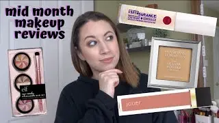 MID MONTH MAKEUP REVIEWS | BAREMINERALS, MIDAS, JCAT, COLOURPOP & MORE