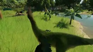 Cinematic camera showcase: Park 🦈🦖🦜 | Jurassic world evolution 2 #jwe2
